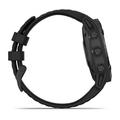 Chytré hodinky GARMIN fenix 6 PRO Glass, Black/Black Band (MAP/Music)