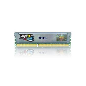 2 paměťové moduly GEIL 4GB (2x2GB KIT) 1600MHz DDR3 PC12800 CL6