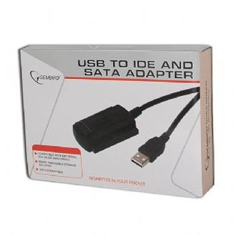 Adaptér / konvertor GEMBIRD  USB 2.0 -> IDE/SATA