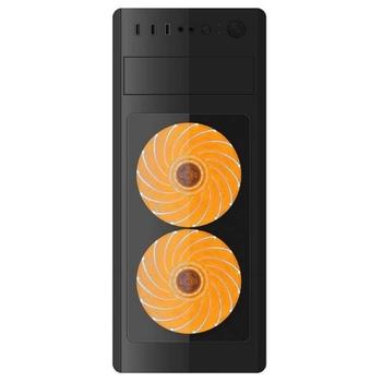 Gembird Computer case Midi Tower Fornax 1000 orange