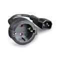 Obrázek k produktu: GEMBIRD IEC320 C14 -Schuko 230V