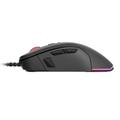 Hybridní herní myš Genesis Xenon 770, RGB, software, 10200DPI, výměnné boční rukojeti pro MMO a FPS