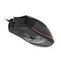 Genesis herní optická myš Krypton 290 6400DPI, RGB, SW, černá