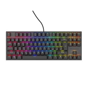 Tichá herní klávesnice GENESIS THOR 303 TKL RGB Outemu Peach, černá (black)