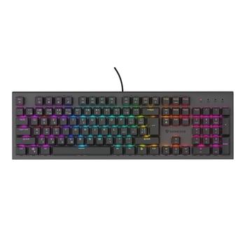 Tichá herní klávesnice GENESIS THOR 303 RGB Outemu Peach Silent