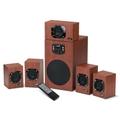 GENIUS repro SW-HF 5.1 4600 Ver. II/ 5.1/ 120W/ Dřevěné/ Dálkový ovladač