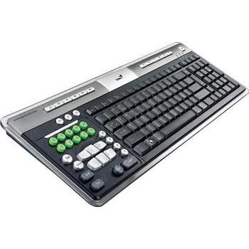 GENIUS klávesnice LuxeMate 525 Star Cruiser, gaming, audio, USB HUB