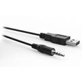 GENIUS repro SP-Q160 Orange/ 2.0/ 6W/ USB napájení/ 3,5" jack/ černooranžové