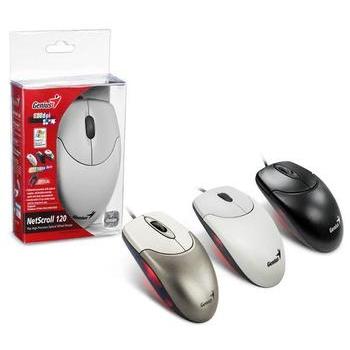 Myš GENIUS NetScroll 120, metalická