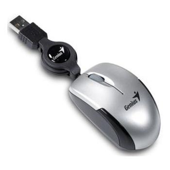 Myš GENIUS Micro Traveler stříbrná (silver)