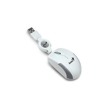 Myš GENIUS Micro Traveler, bílá (white)