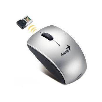 Bezdrátová myš GENIUS Micro Traveler 900 Laser, střbrná (silver)