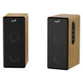 GENIUS repro SP-HF1220BT/ 2.0/ 45W/ Bluetooth/ dřevěné/ barva dřevo borovice