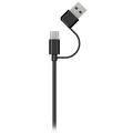 GENIUS streamovací mikrofon MIC-S400U/ USB-C/ USB/ černý
