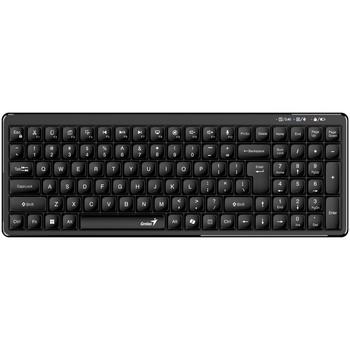 GENIUS LuxeMate Q7100BT Wireless/ duální BT+2,4GHz/ Copilot/ USB/ černá/ CZ+SK layout