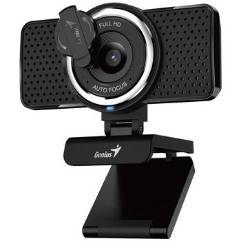 GENIUS webová kamera ECam 8020AF/ Full HD 1080P/ automatické ostření/ USB-C/ USB/ mikrofon/ kryt sou