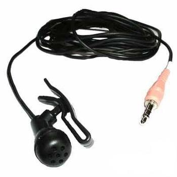 Klopový mikrofon GENIUS MIC-01C, černý (black)