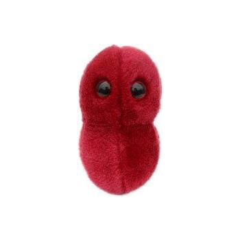 Plyšová hračka ve tvaru mikroba GIANTmicrobes Angína (Streptococcus)