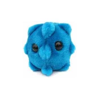 Plyšová hračka ve tvaru mikroba GIANTmicrobes Běžná rýma (Rhinovirus)