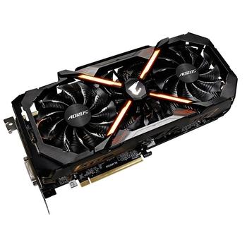 GIGABYTE grafická karta nVIDIA GTX 1080 AORUS / PCI-E / 8GB GDDR5x / DVI / HDMI / 3x DP / active