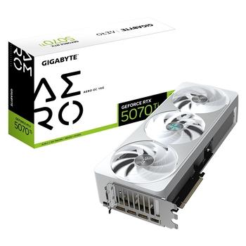 Grafická karta GIGABYTE GeForce RTX 5070 Ti AERO