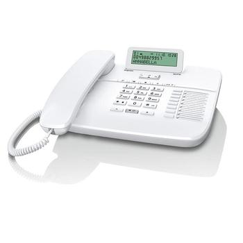 Klasický telefon GIGASET DECT DA710, bílý (white)