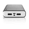 Power Bank GoGEN 10000 mAh, černo-bílá barva