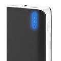 Power Bank GoGEN 10000 mAh, černo-bílá barva