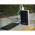 Power Bank GoGEN 10000 mAh, černo-bílá barva