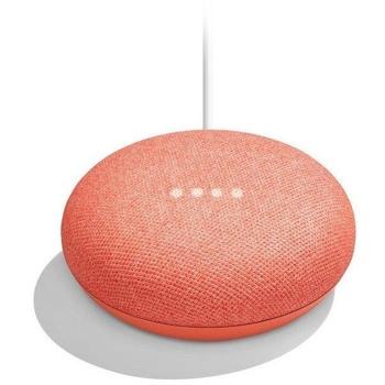 Google hlasový asistent Home Mini Coral/ Google Assistant/ Wi-Fi/ Bluetooth/ micro USB/ CZ adaptér/ 