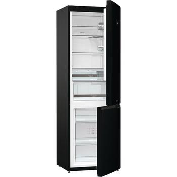 Chladnička kombinovaná GORENJE RK 611SYB4, černý (black)
