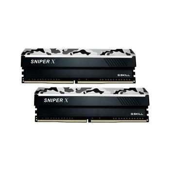 2 paměťové moduly G.SKILL F4-2400C17D-32GSXW Sniper X DDR4 32GB (2x16GB) 2400MHz CL17 1.2V, Urban Camo/černá