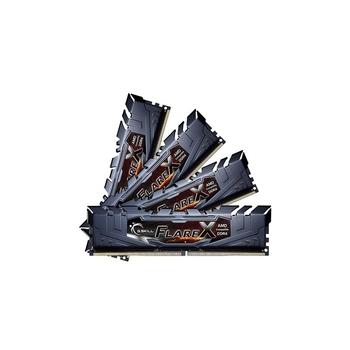 4 paměťové moduly G.SKILL 32GB (4x8GB) DDR4  3200MHz Flare X, černá (black)