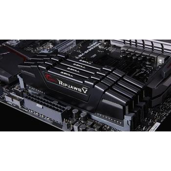 4 paměťové moduly G.SKILL F4-3200C16Q-128GVK RipjawsV DDR4 128GB (4x32GB) 3200MHz CL16 1.35V XMP 2.0, černá (black)