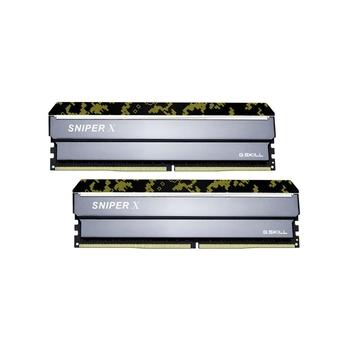2 paměťové moduly G.SKILL 16GB (2x8GB) DDR4 3600MHz Sniper X XMP, digital Camo