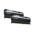 2 paměťové moduly G.SKILL F4-3600C19D-16GSXWB Sniper X DDR4 16GB (2x8GB) 3600MHz CL19 1.35V XMP 2.0, Urban Camo