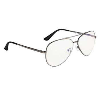 GUNNAR herní brýle MAVERICK GUNMETAL / tmavě šedé obroučky/ světlá skla