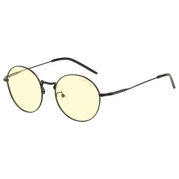 GUNNAR herní brýle ELLIPSE / obroučky v barvě ONYX / jantarová skla