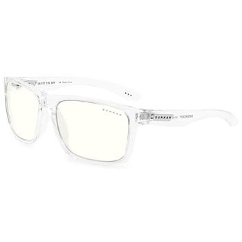 GUNNAR herní brýle INTERCEPT CRYSTAL/ průhledné obroučky / čirá skla