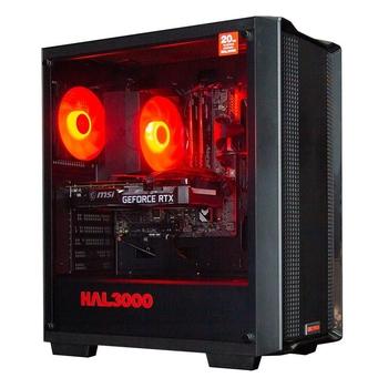 Herní počítač HAL3000 Master Gamer 3060 Ti, černý (black)