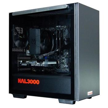 Herní počítač HAL3000 Online Gamer R5 5600, RTX 4060, černý (black)