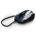 HAMA uRage gamingová myš Morph - SciFi/ drátová/ optická/ podsvícená/ 2400dpi/ 6 tlačítek/ USB/ čern
