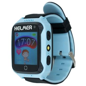 HELMER dětské hodinky LK 707 s GPS lokátorem/ dotykový display/ IP65/ micro SIM/ kompatibilní s Andr