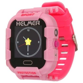 HELMER dětské hodinky LK 708 s GPS lokátorem/ dotykový display/ IP67/ micro SIM/ kompatibilní s Andr