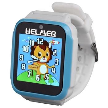 HELMER dětské chytré hodinky KW 801/ 1.54" TFT/ dotykový display/ foto/ video/ 6 her/ micro SD/ češt