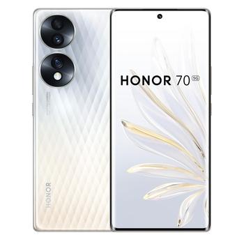 Mobilní telefon HONOR 70 5G 8GB/256GB, stříbrný