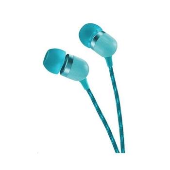 MARLEY Smile Jamaica - Teal, sluchátka do uší s ovladačem a mikrofonem
