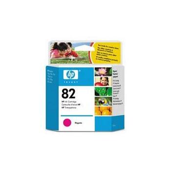 Inkoustová náplň HP  C4912A (č.82), purpurová (magenta), 69 ml