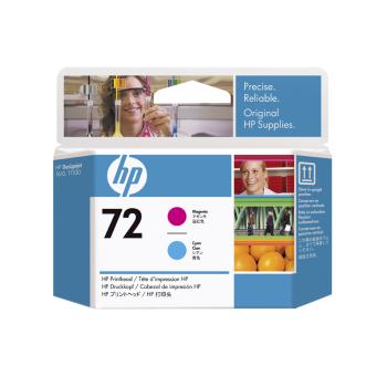 Originální tisková hlava HP C9383A (č.72), purpurová a azurová