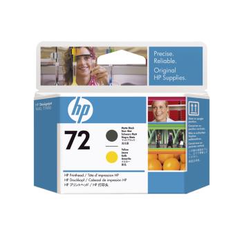 Originální tisková hlava HP C9384A (č.72), matná černá a žlutá